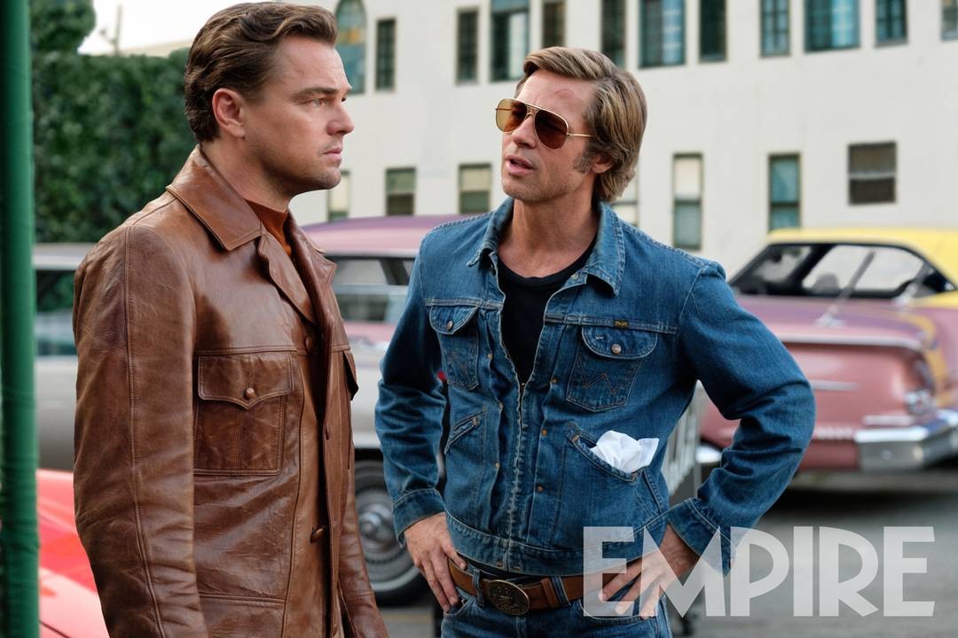 Leonardo DiCaprio y Brad Pitt en una nueva imagen de Érase una vez en Hollywood