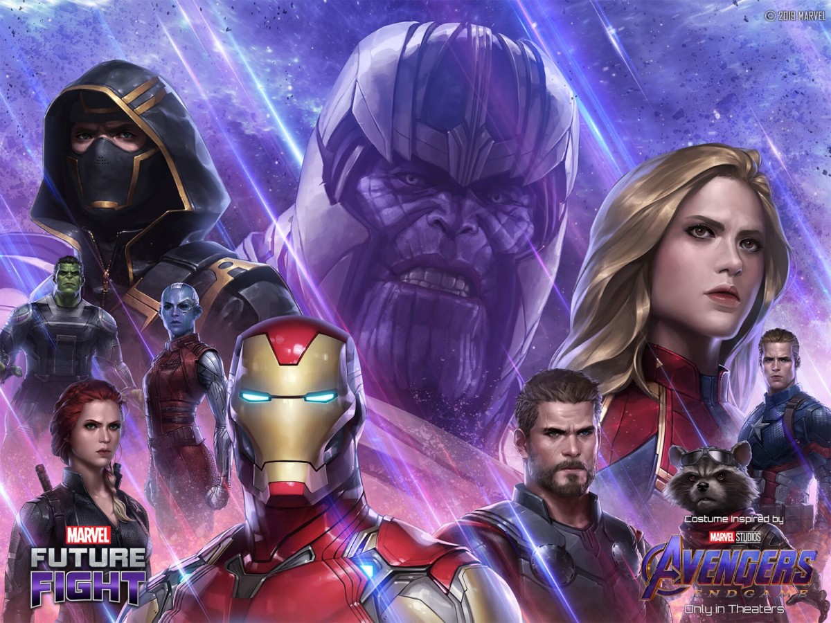 Vengar a los caídos con Marvel Future Fight's Avengers: Endgame event