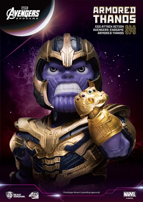 Avengers: Endgame's Thanos obtiene una figura de acción Egg Attack de Beast Kingdom