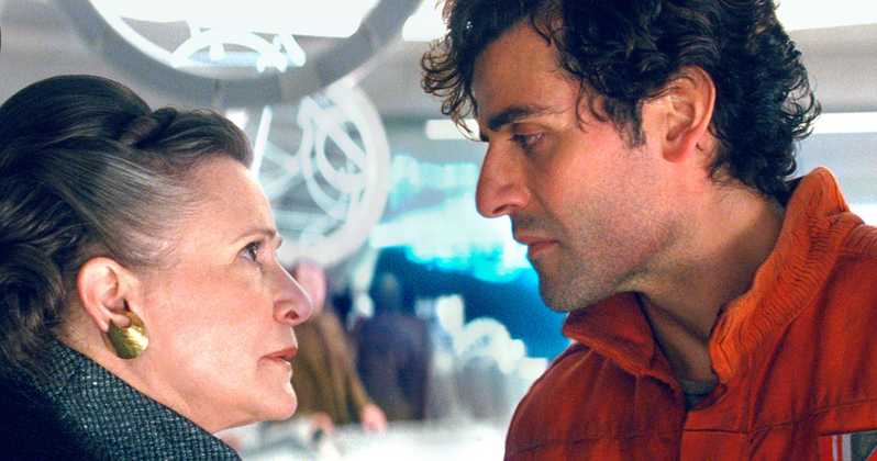 Oscar Isaac habla sobre la relación de Poe con Leia en Star Wars: Episodio IX
