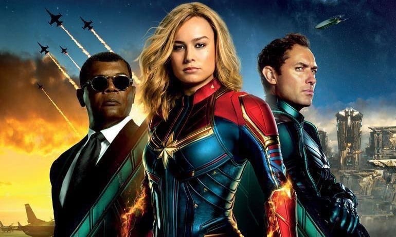 El Capitán Marvel obtiene tres nuevos clips y una película de 'Guerra Intergaláctica'