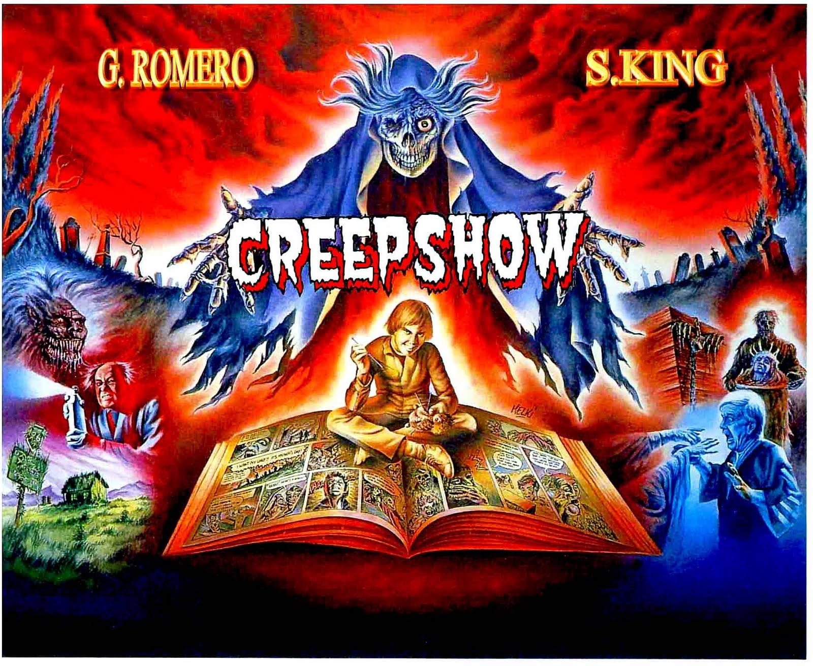 Revelan títulos y escritores de series de TV de Creepshow revelados