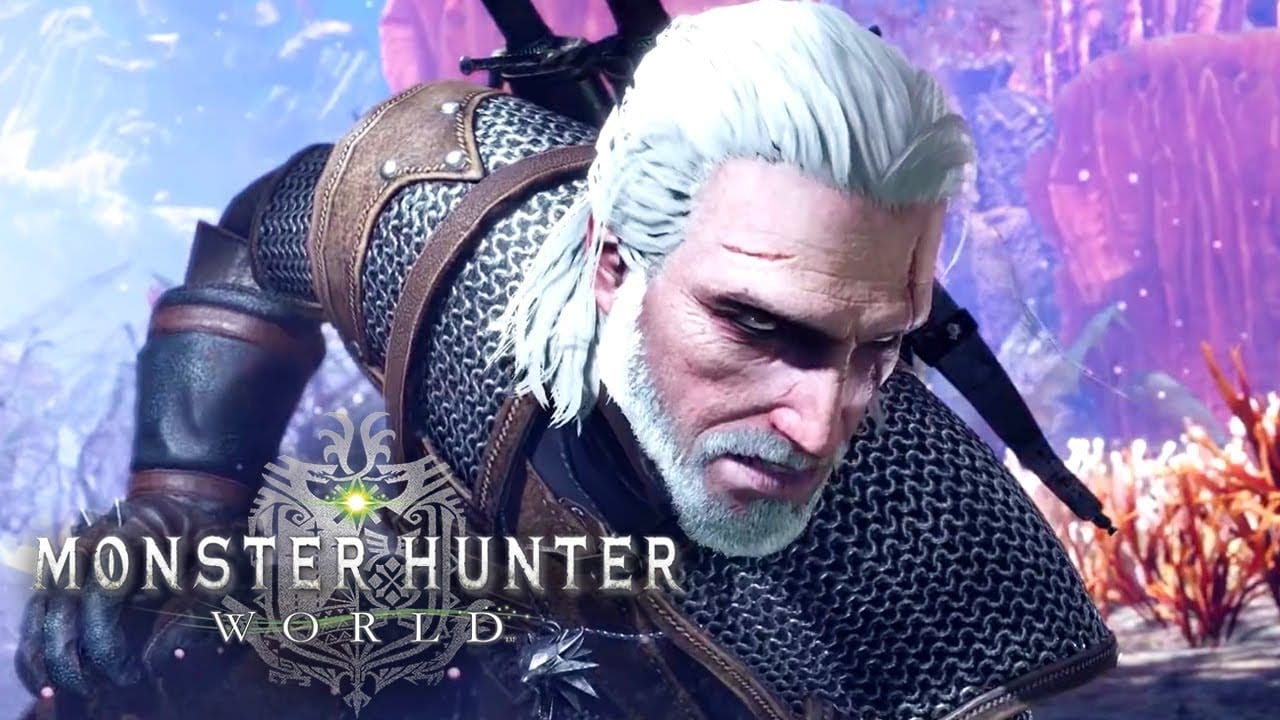 Geralt de Rivia llega a Monster Hunter: World