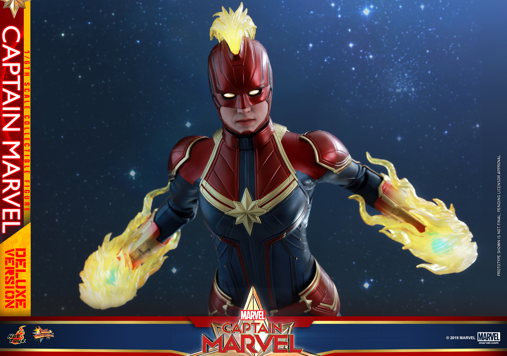 Se revela la figura de lujo de la serie Capitán Marvel de Hot Toys 'Movie Masterpiece