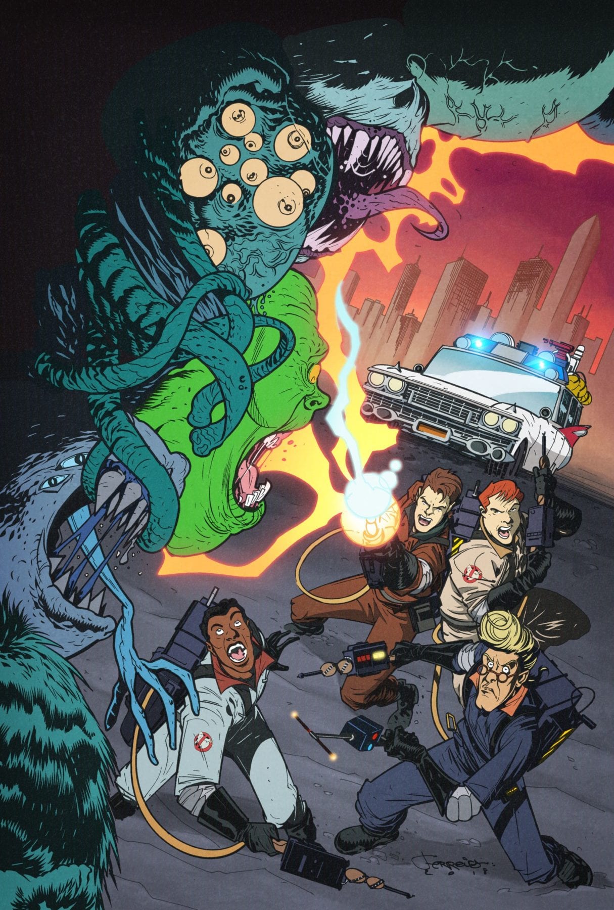 IDW anuncia Ghostbusters: one-shots del 35 aniversario