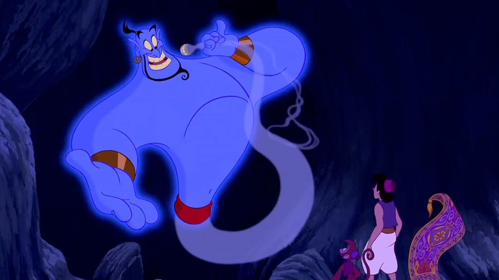 Will Smith confirma que Genie será azul en Aladdin