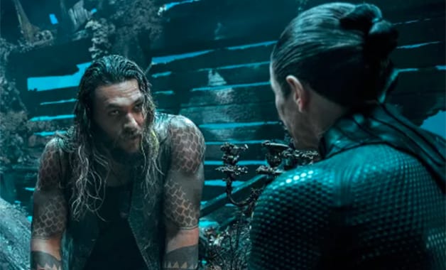 Primer clip de Aquaman con Jason Momoa, Amber Heard y Willem Dafoe