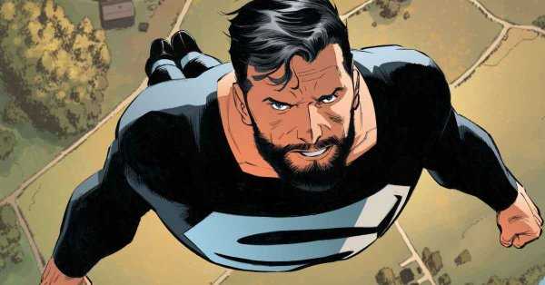 Superman se pone su traje negro en la foto detrás de escena del cruce de Arrowverse 'Elseworlds'