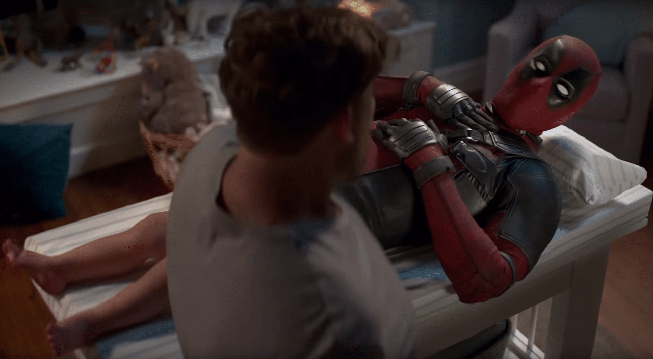 Deadpool exige un cambio de pañal en Deadpool 2: promoción Super Duper Cut