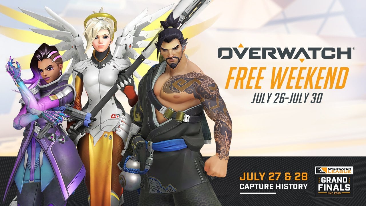 Fin de semana gratuito de Overwatch llegará a los jugadores de PC este mes