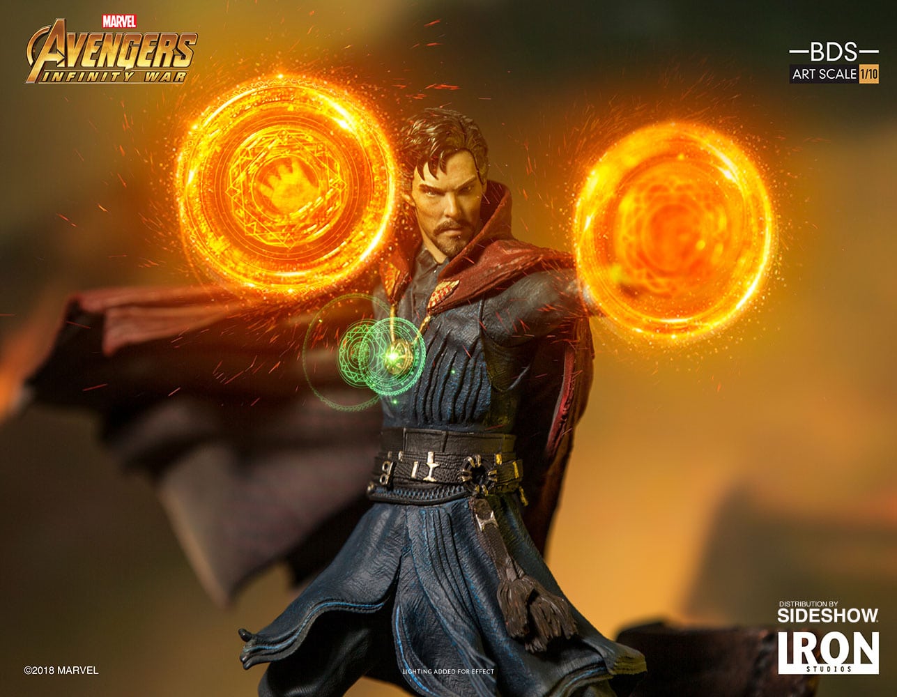 Avengers de Iron Studios: Infinity War Battle Diorama Series Doctor Strange disponible para reservar ahora