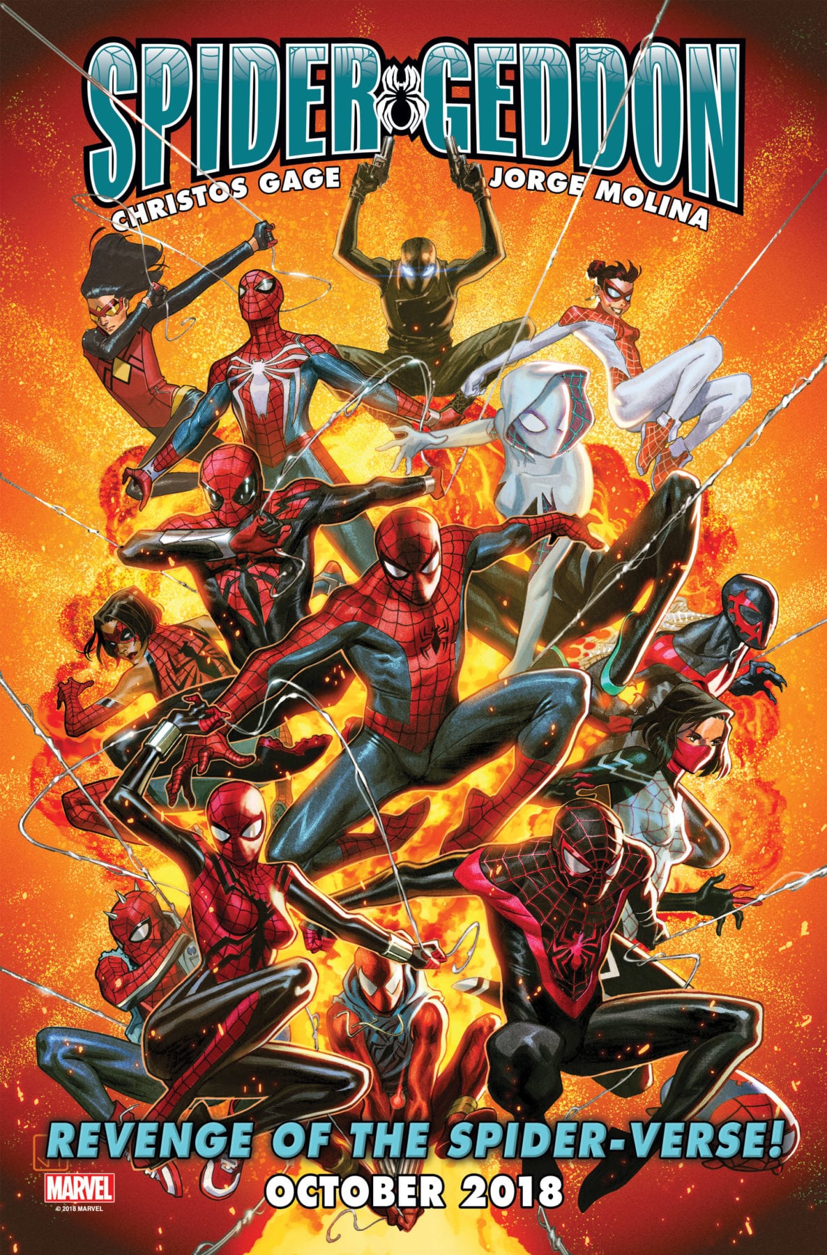 Prepárate para la venganza del Spider-Verse mientras Marvel anuncia Spider-Geddon