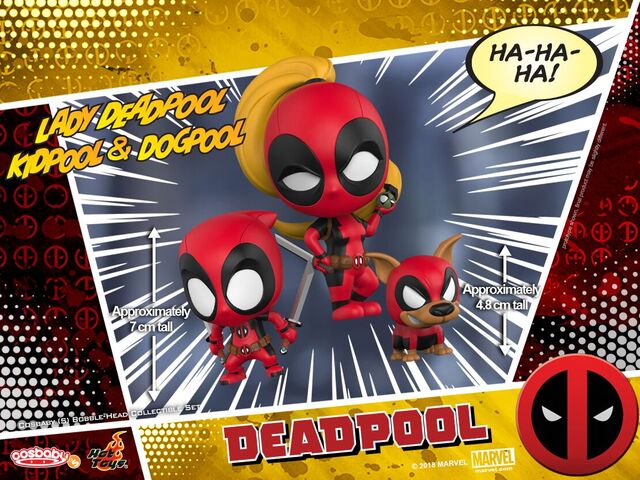 Se revela la serie Deadpool Cosbaby Bobble-Head de Hot Toys