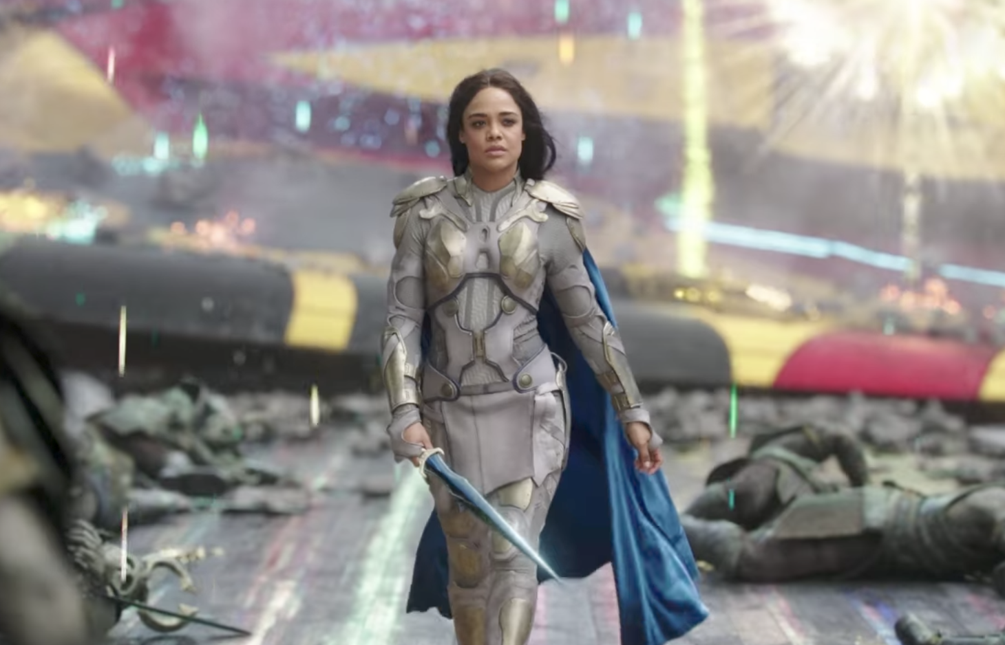 Tessa Thompson ama a Avengers: Infinity War pero dice que "es solo el comienzo"