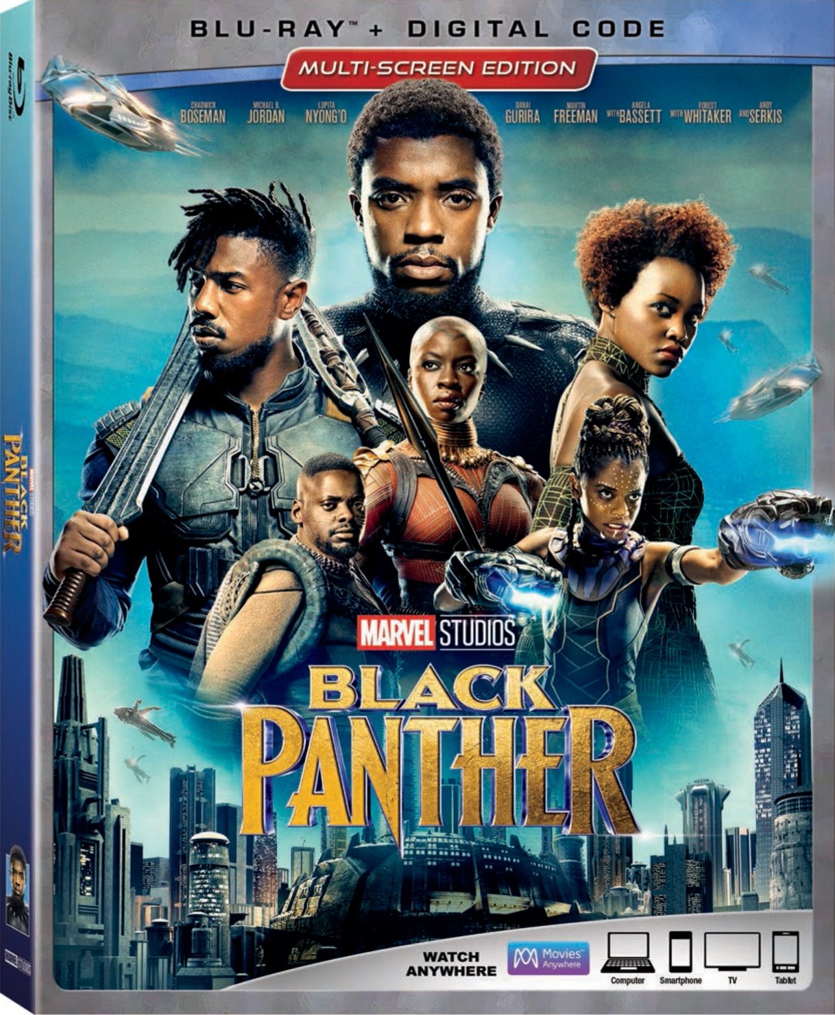 Se anuncian los detalles y características especiales de Blu-ray Black Panther de Marvel