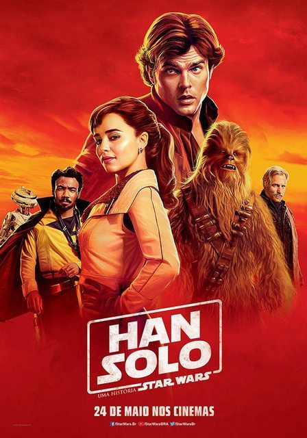 Solo: A Star Wars Story carteles internacionales y variantes 'sin blaster'