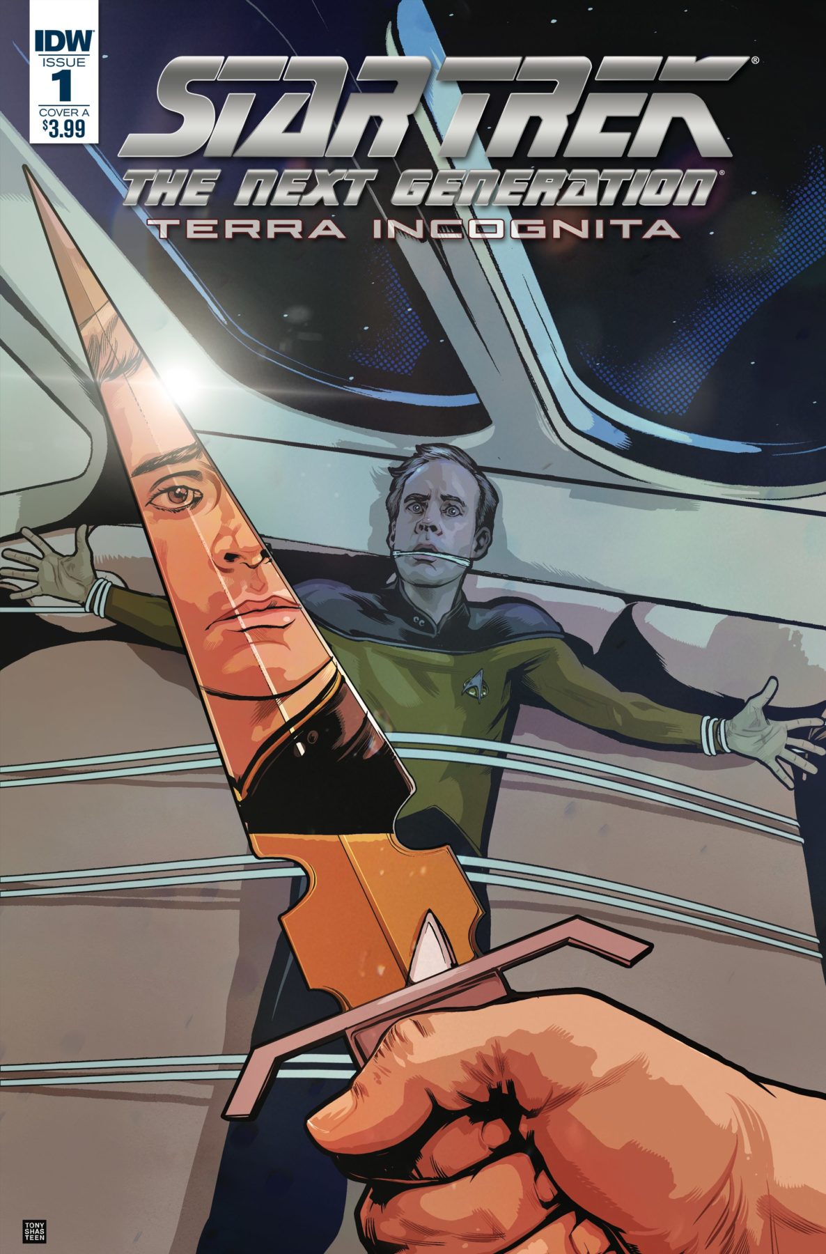 Star Trek: The Next Generation vuelve a los cómics para Terra Incognita