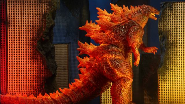 2019 Burning Godzilla obtiene su primer plano de la figura de acción