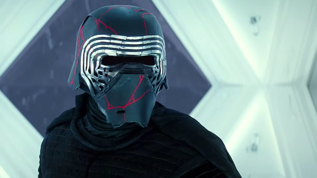 Adam Driver de Star Wars explica el casco de Kylo Ren en The Rise of Skywalker