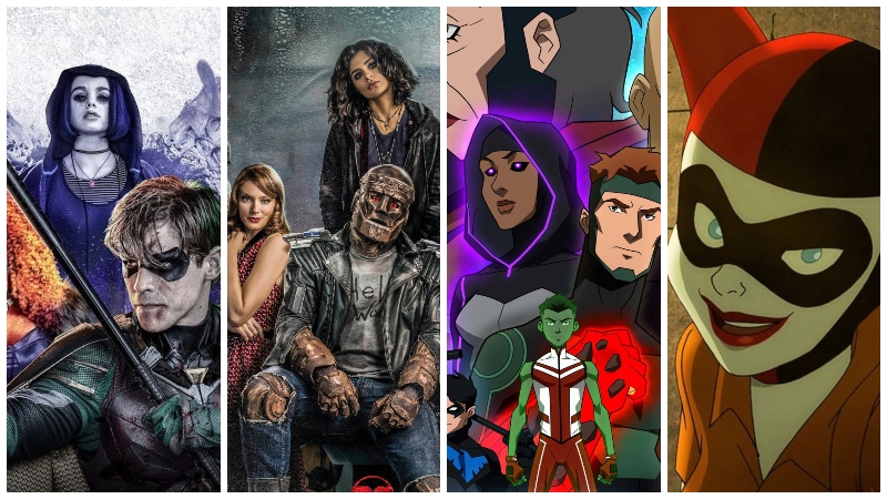 Comic-Con: Titans Season 2 Premiere, Young Justice & Doom Patrol ¡Renovado!
