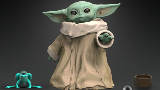 Hasbro presenta todas las figuras de Baby Yoda
