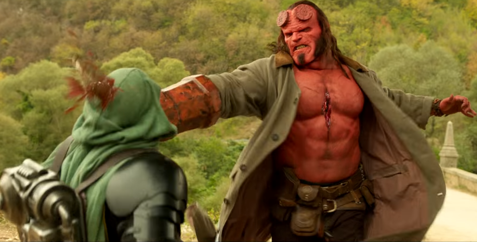 Hellboy, según los informes, plagado de enfrentamientos en el set