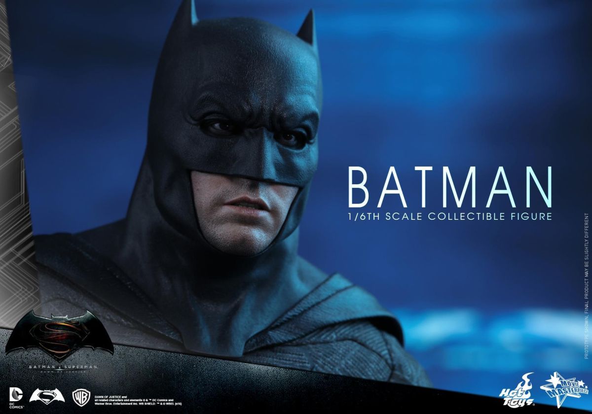 Hot Toys revela completamente las figuras de Batman, Superman y Batmobile de 'Batman v Superman'