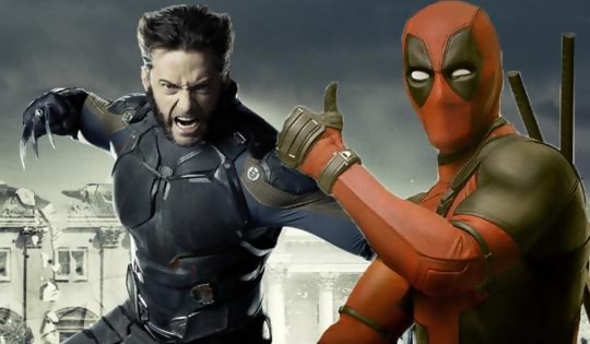 Hugh Jackman aborda a Ryan Reynolds por su cumpleaños.  Deadpool vs Wolverine
