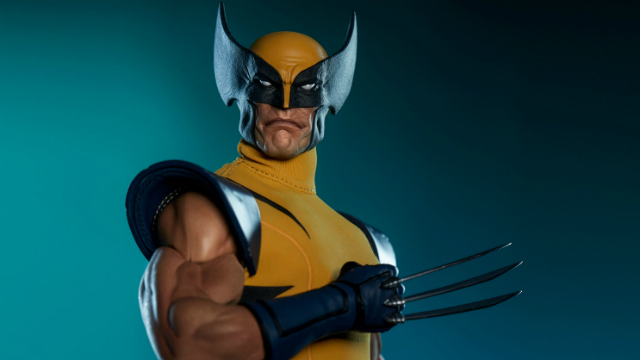 La figura de Sideshow Wolverine tiene diferentes partes para jugar o mostrar