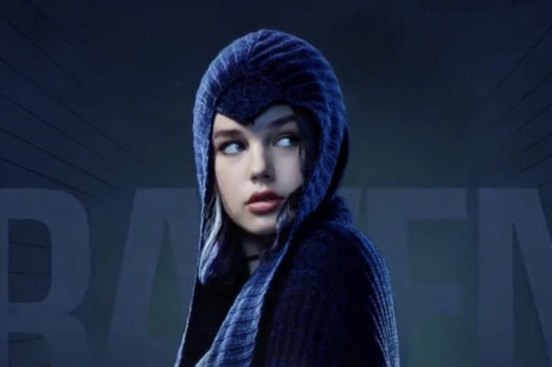 Los pósters de los personajes de la segunda temporada de los Titanes presentan la nueva imagen de Raven