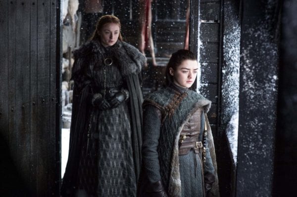 Maisie Williams ha confirmado que Arya y Sansa se unen para la última temporada de Game of Thrones