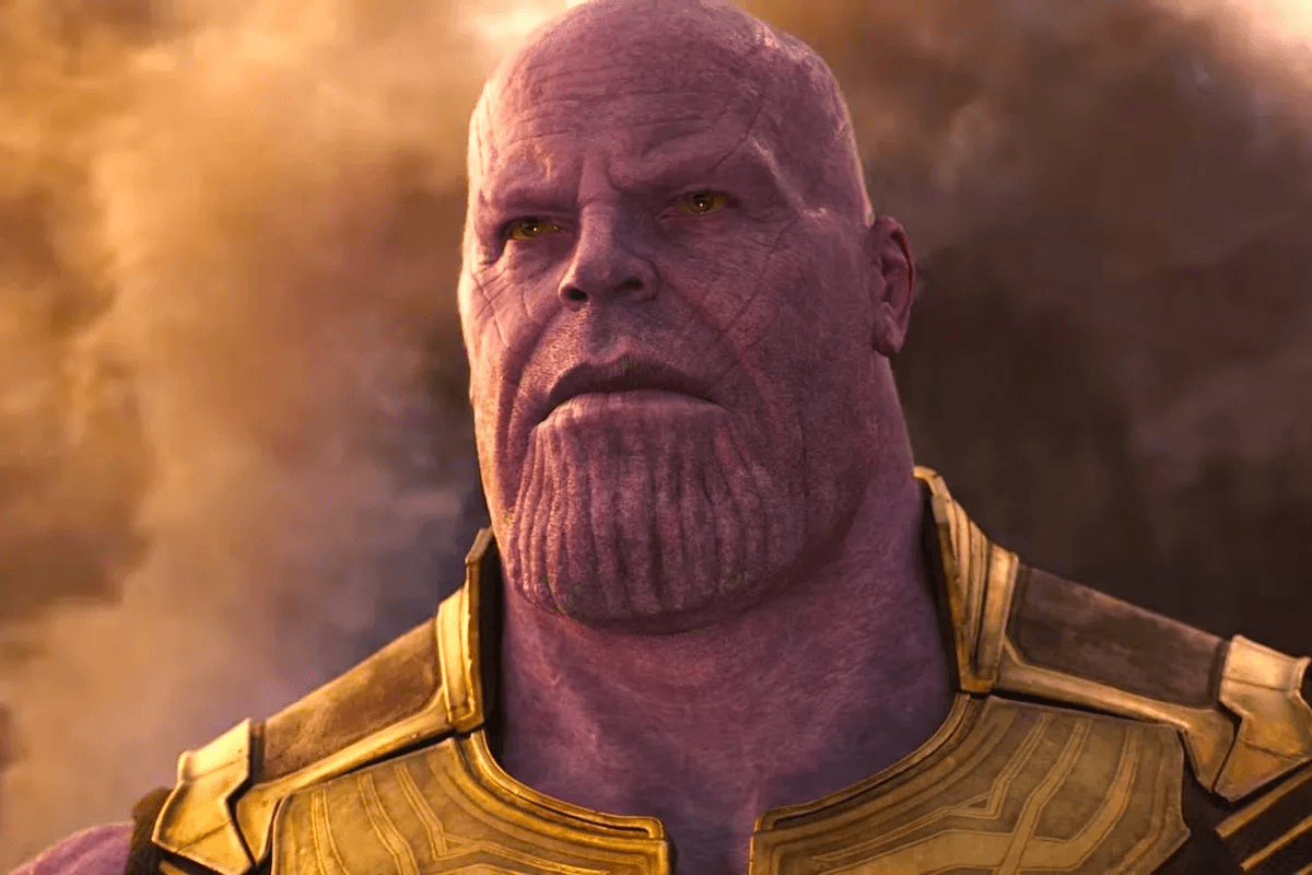 Marvel's Avengers: Infinity War concept art presenta a un joven Thanos