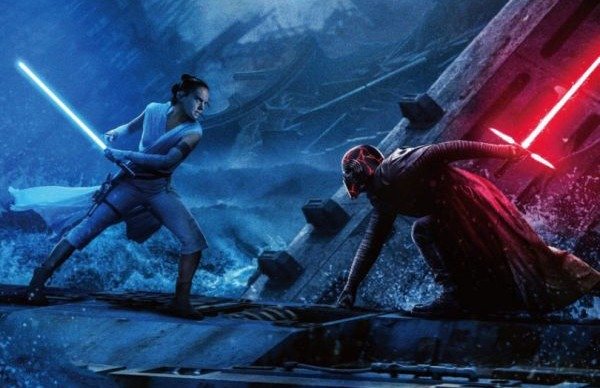 Rey se enfrenta a Kylo Ren en un póster internacional de Star Wars: The Rise of Skywalker