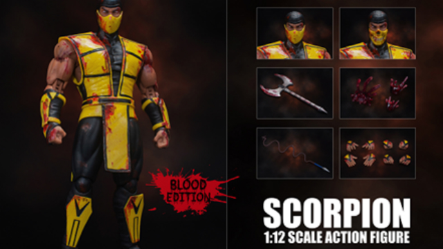 Storm Collectibles desata el escorpión sangriento y el humo cibernético de Mortal Kombat