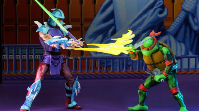 TMNT Turtles in Time Series 2 Figuras saludan aún más el juego de los 90