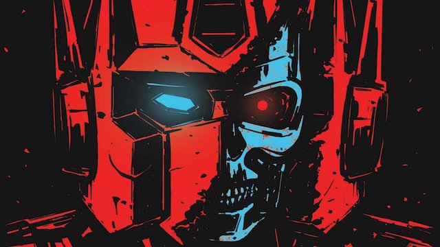 Transformadores y Terminator chocan en un crossover de cómic