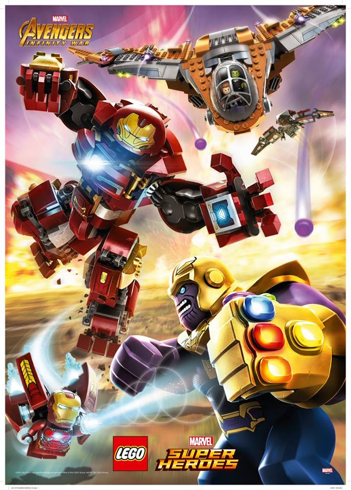 Marvel's Avengers: Infinity War recibe un póster de LEGO
