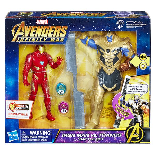 Nuevas figuras de acción de Avengers: Infinity War reveladas por Hasbro