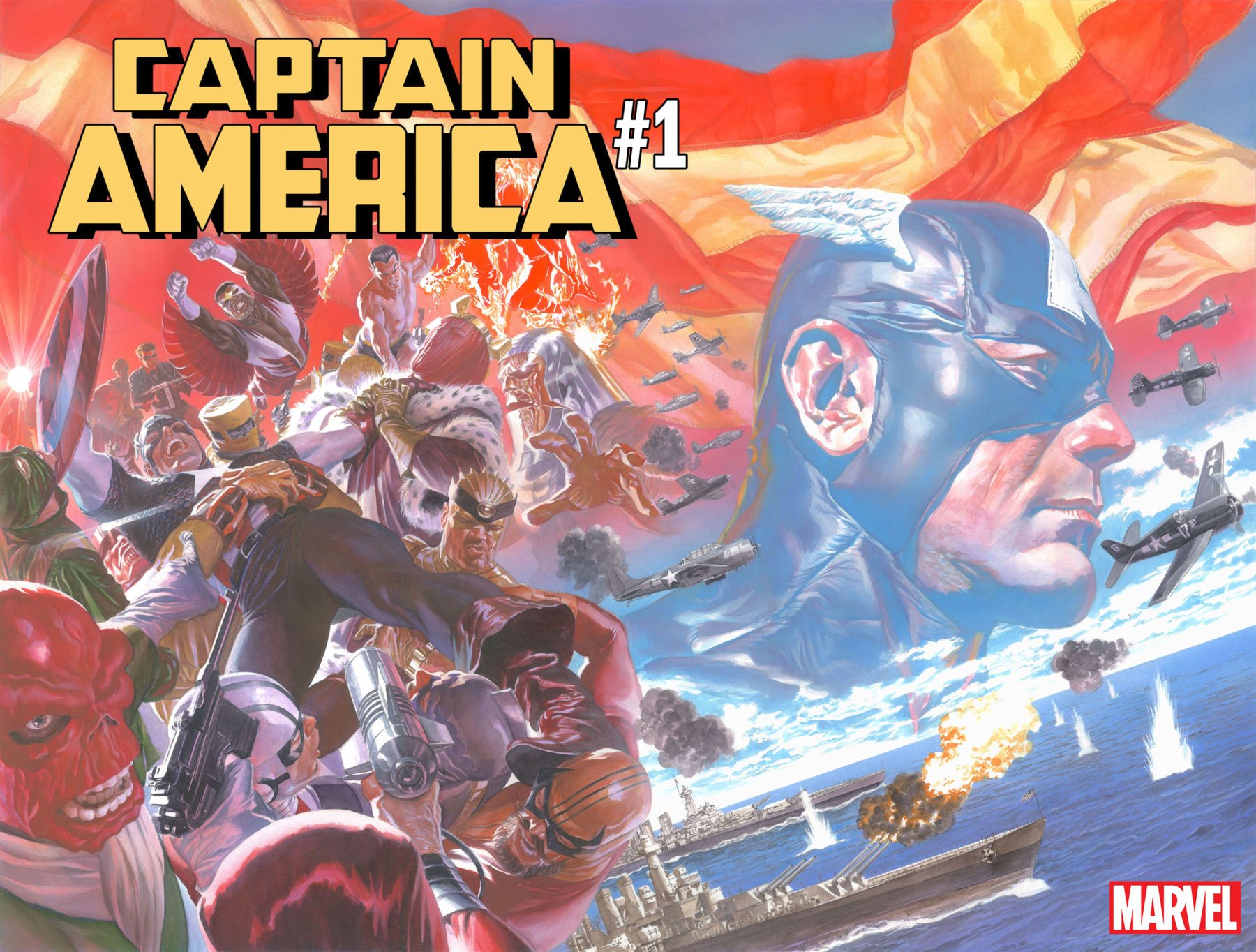 Marvel anuncia nueva serie de Capitán América de Ta-Nehisi Coates y Leinil Yu