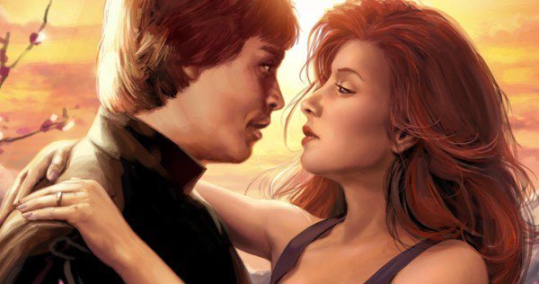 La novela Star Wars: The Last Jedi comienza con una línea sobre la esposa de Luke Skywalker
