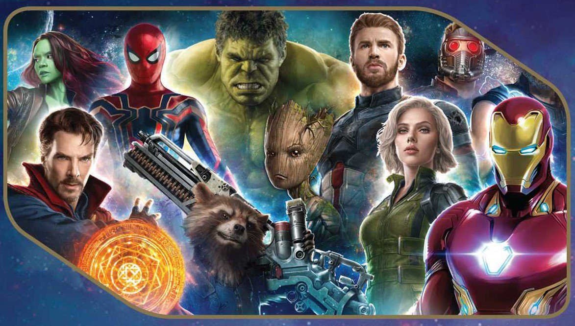 El tiempo de Avengers: Infinity War, según se informa, reveló, se lanzó un nuevo arte promocional