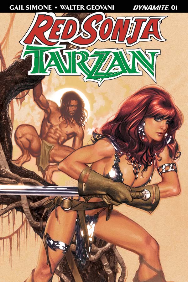 Gail Simone escribirá el crossover de Red Sonja / Tarzan para Dynamite Entertainment