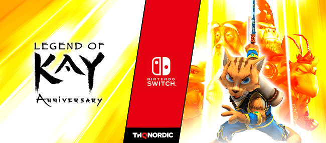 Legend of Kay Anniversary llegará a Nintendo Switch este año