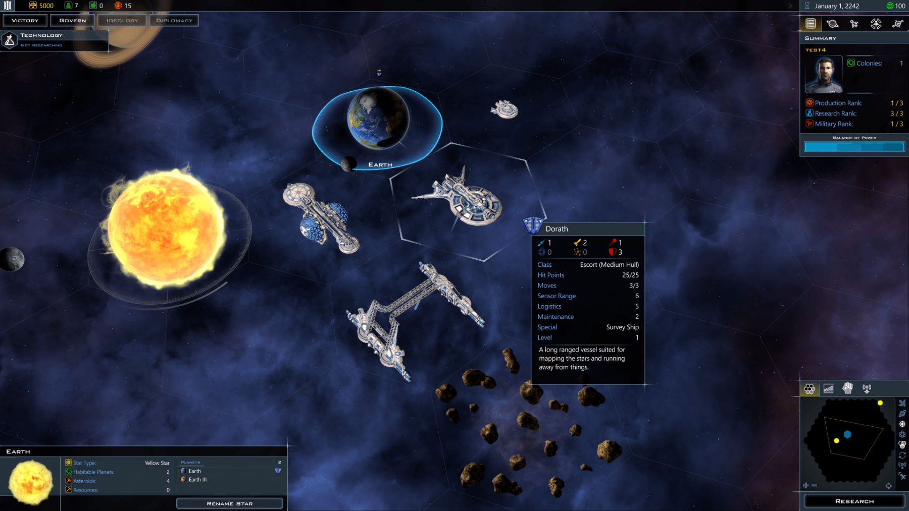 Galactic Civilizations III V2.8 presenta el sistema de comandante supremo basado en IA