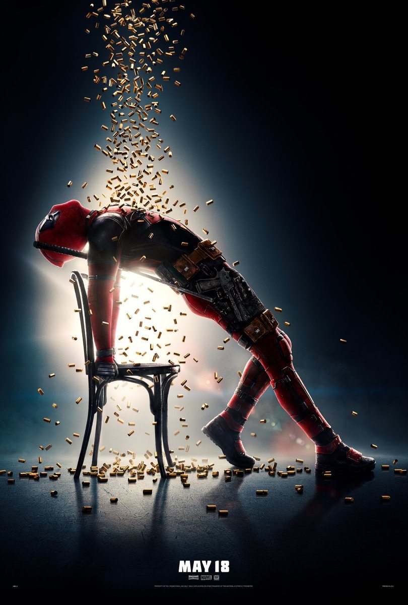 Deadpool 2 parodias Flashdance con nuevo póster