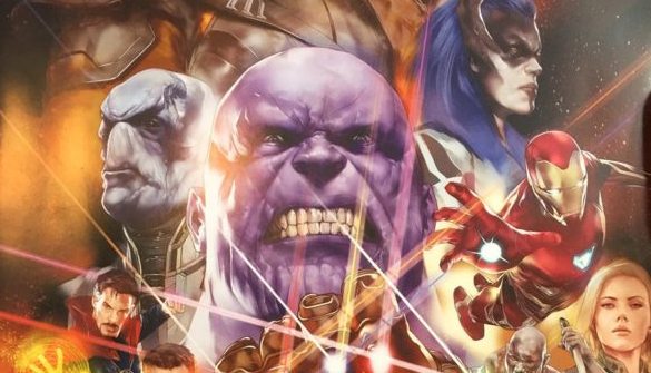 La Orden Negra de Thanos se une a los Vengadores y Guardianes en el cartel promocional de Avengers: Infinity War