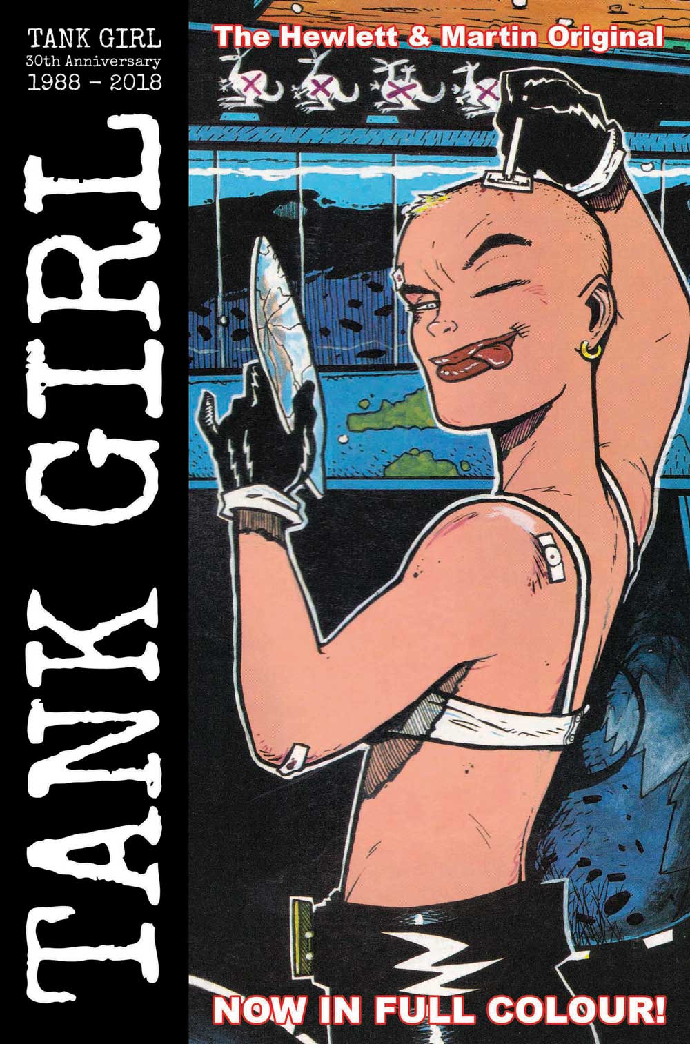 Titán publicará cómics originales de Tank Girl a todo color para el 30 aniversario