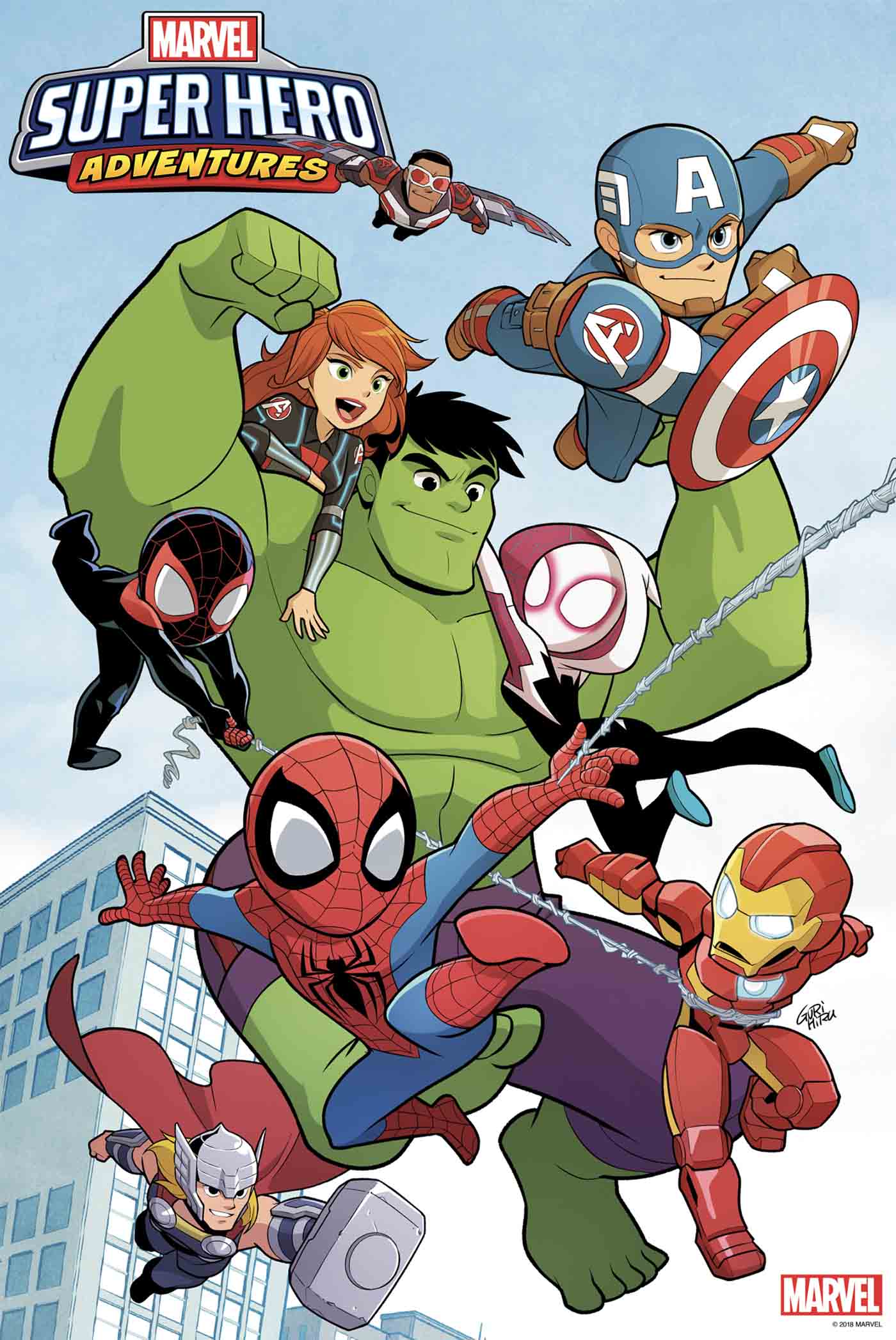 Marvel anuncia nueva serie de cómics para todas las edades Marvel Super Hero Adventures
