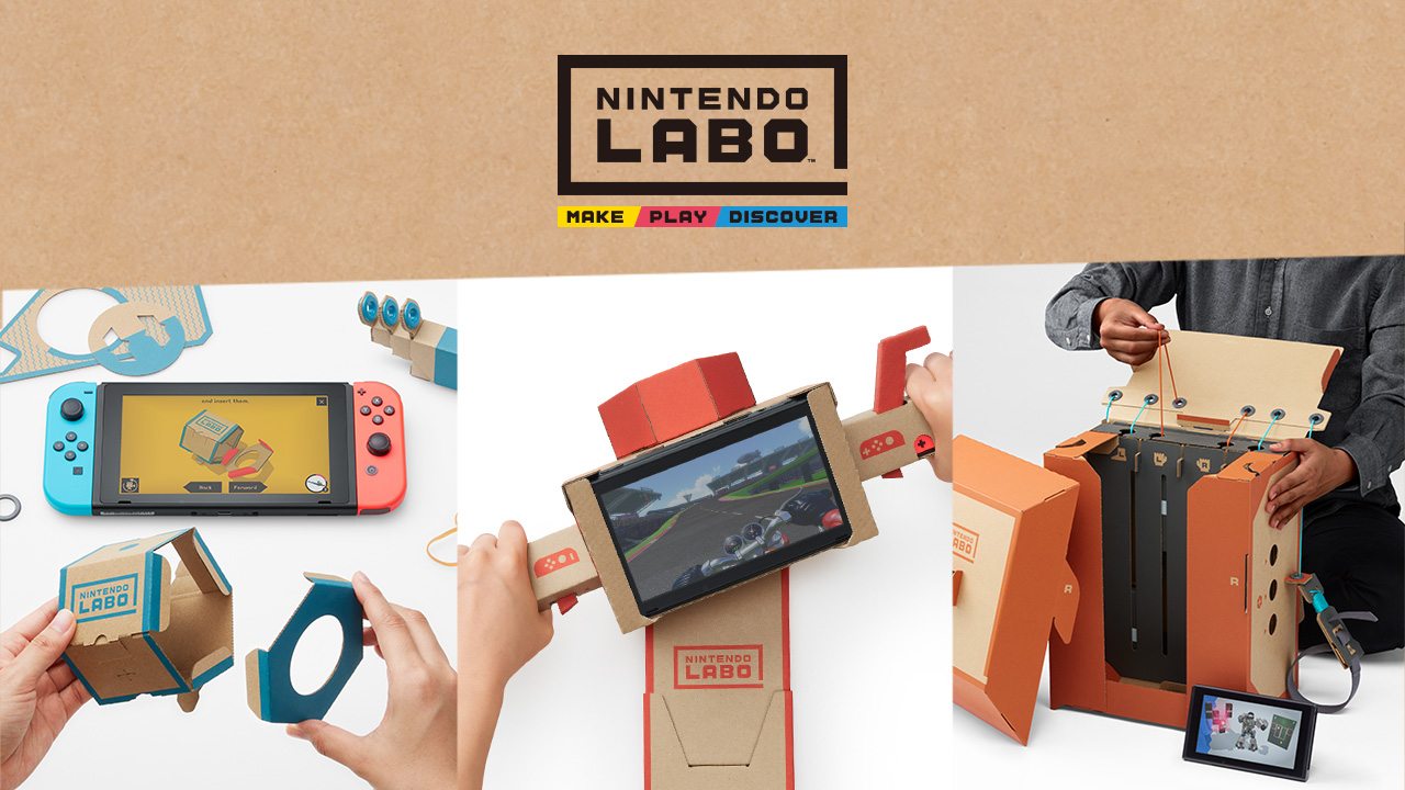 Nintendo hace fluir tus jugos creativos con Nintendo Labo