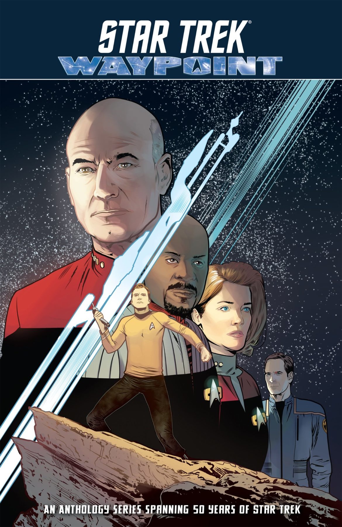 Sube el volumen uno de la serie de antologías Star Trek: Waypoint de IDW
